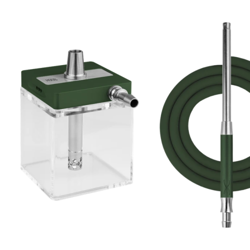 Кальян Hoob Subatom British Racing Green x SS Кальян Hoob Subatom British Racing Green x SS