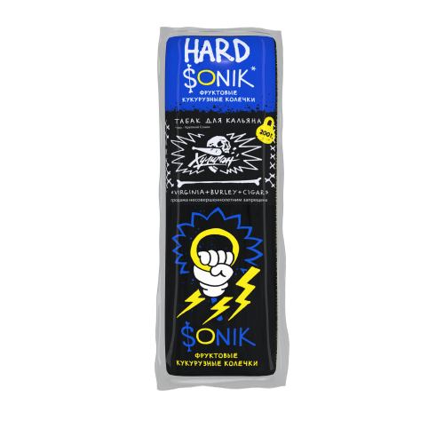 Хулиган Hard Sonik (Фруктовые кукурузные колечки) 200г