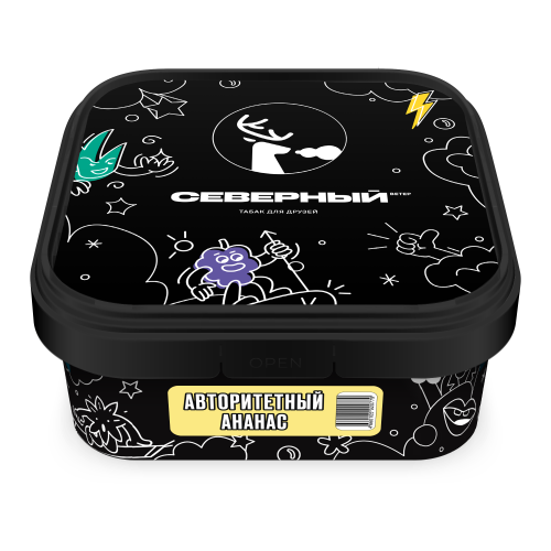 Табак Северный Авторитетный Ананас 200г
