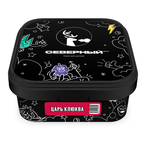 Табак Северный Царь Клюква 200г