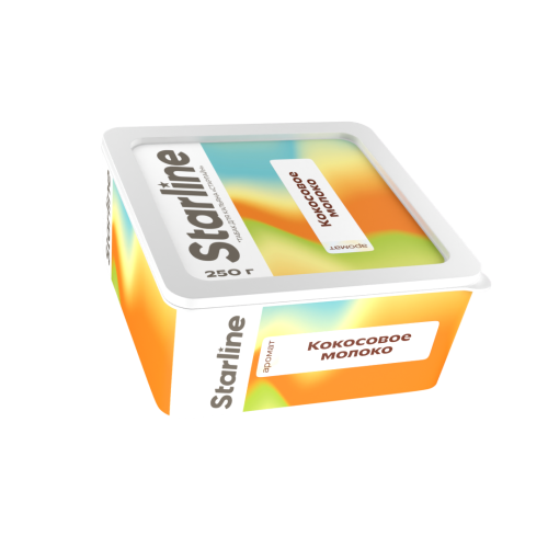 Табак Starline (Старлайн) Кокосовое молоко 250г Табак Starline (Старлайн) Кокосовое молоко 250г