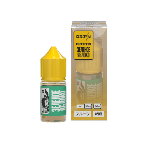 Cataclysm Neon Ultra Зелёное Яблоко 20мг 30мл Cataclysm Neon Ultra Зелёное Яблоко 20мг 30мл